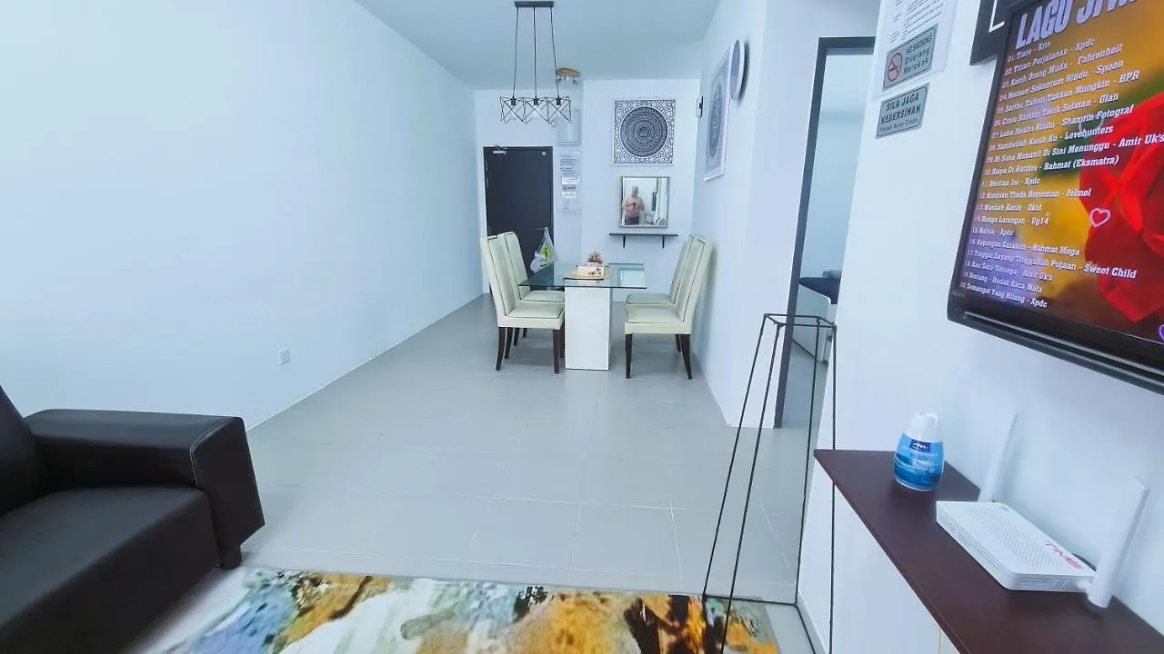 No Tourist Comfortable 3 Room For 6Pax Kepong Kl 1 Free Car Park Kuala Lumpur 0*,