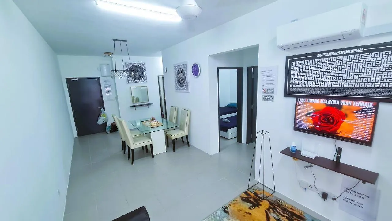 No Tourist Comfortable 3 Room For 6Pax Kepong Kl 1 Free Car Park 쿠알라룸푸르